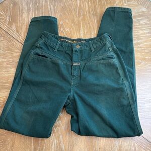 Vintage Marithe Francois Girbaud green jeans